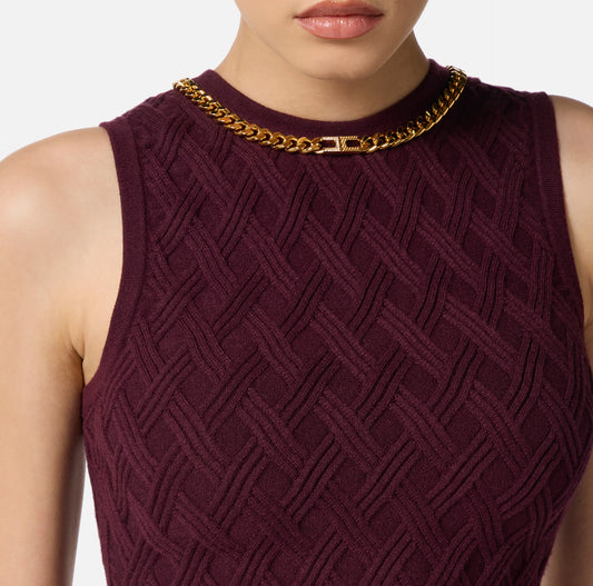 elisabetta franchi MK45857E2 top