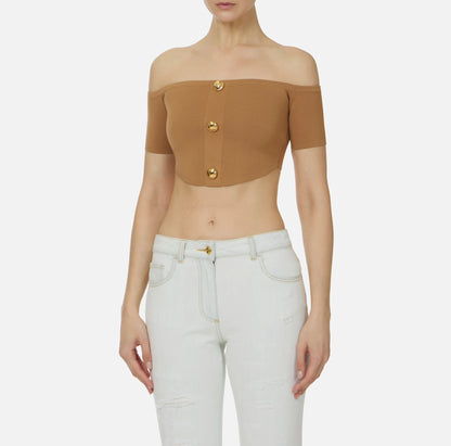 elisabetta franchi TK86B62E2 top