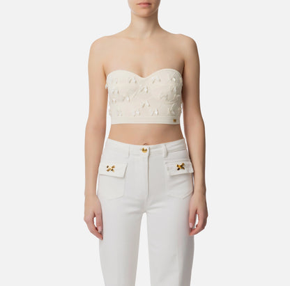 elisabetta franchi TK46S52E2 top