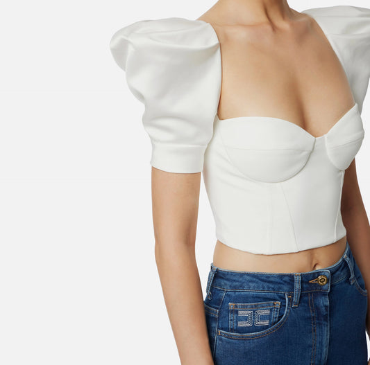 elisabetta franchi TO02656E2 top