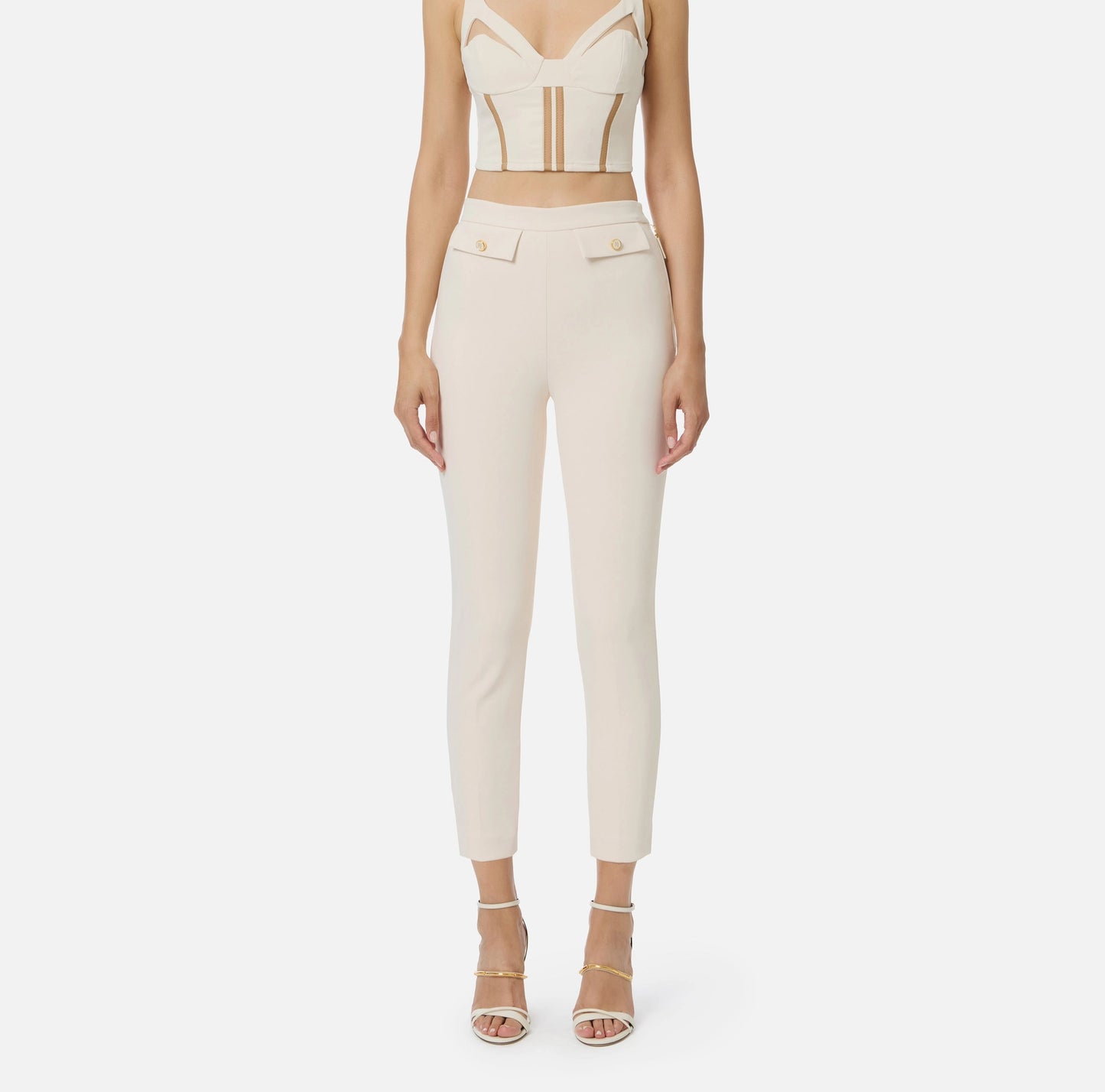 elisabetta franchi PA12056E2 pantalone