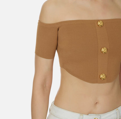 elisabetta franchi TK86B62E2 top