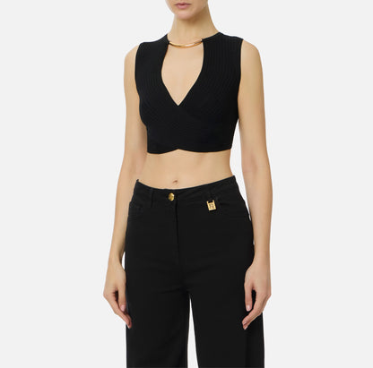 elisabetta franchi TK76S61E2 top