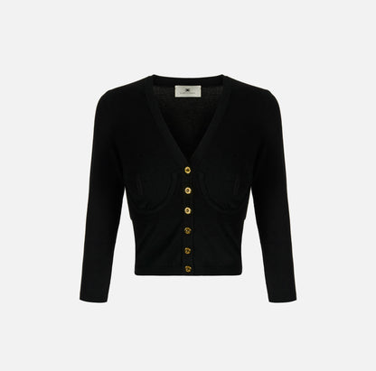 elisabetta franchi MK24S67E2 cardigan