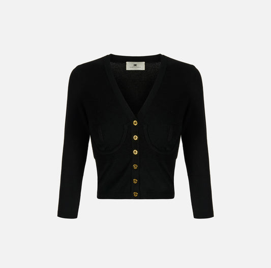 elisabetta franchi MK24S67E2 cardigan