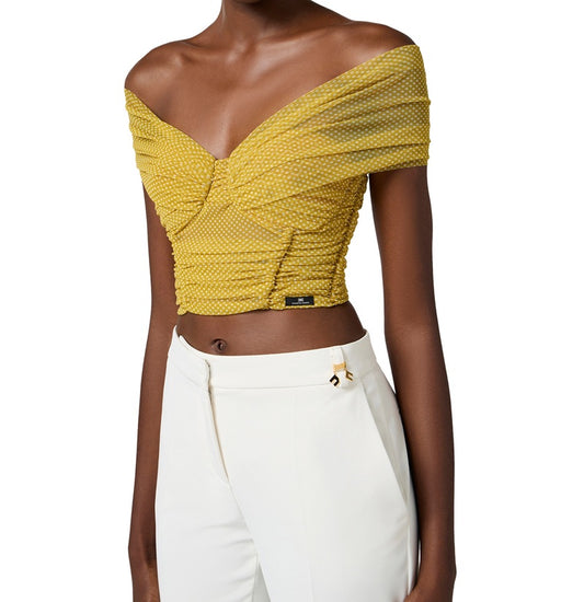elisabetta franchi TO03452E2 top