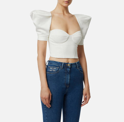 elisabetta franchi TO02656E2 top