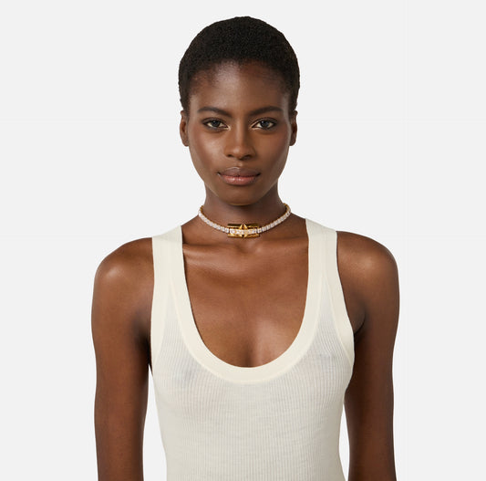 elisabetta franchi CO64D62E2 collana