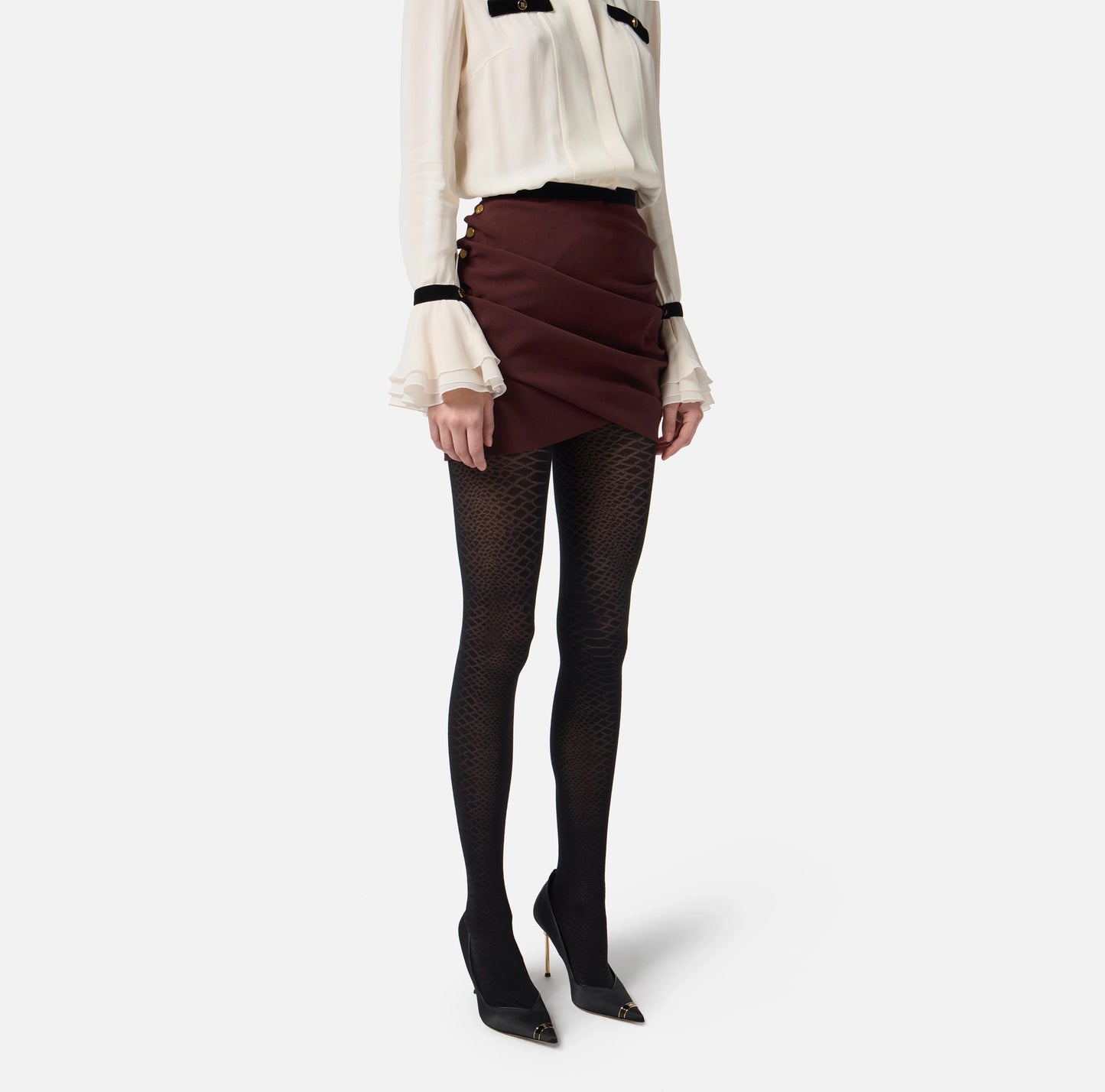 elisabetta franchi GO12956E2 gonna