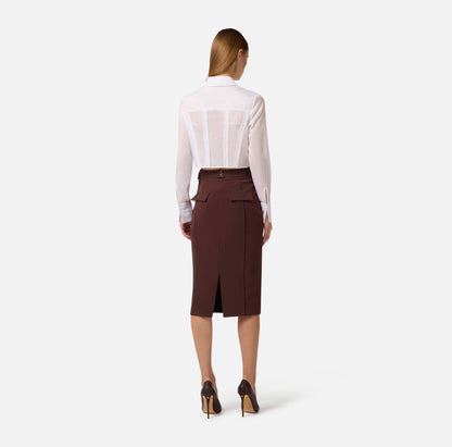 elisabetta franchi GO15961E2 gonna