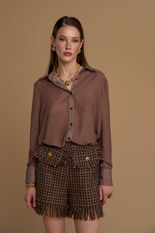 NO SECRETS ns137. camicia
