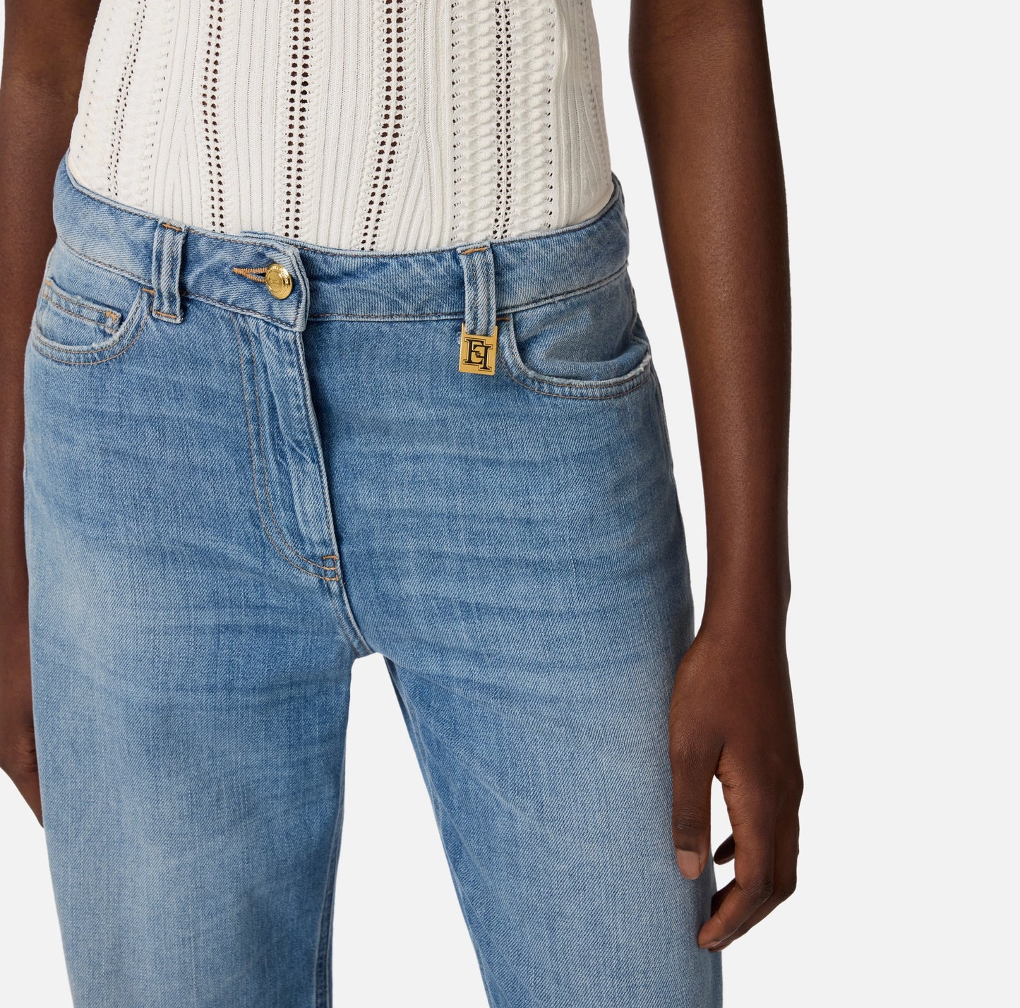 elisabetta franchi PJ21I61E2 jeans