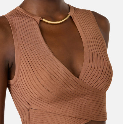 elisabetta franchi TK76S61E2 top