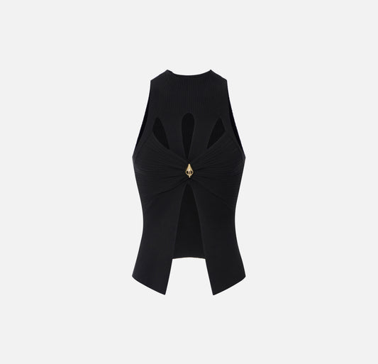 elisabetta franchi TK30B51E2 CANOTTA