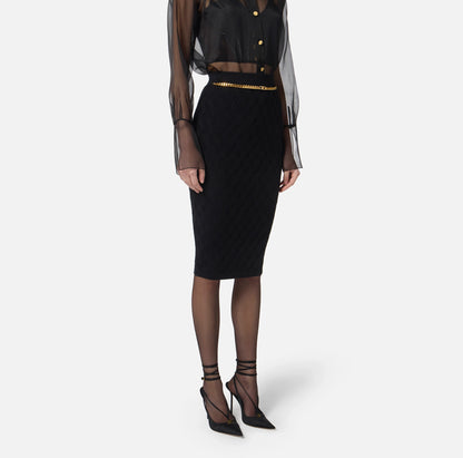 elisabetta franchi GK20B56E2 gonna