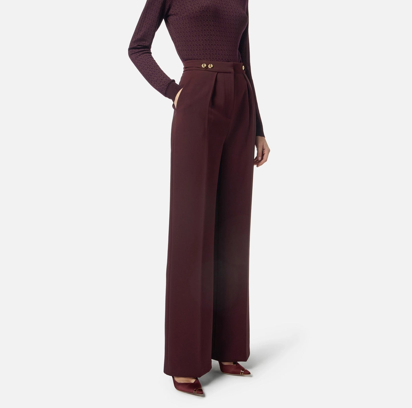 elisabetta franchi PA09956E2 pantalone