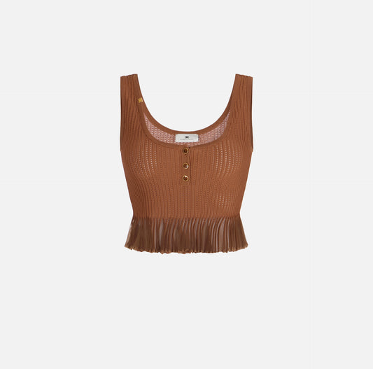 elisabetta franchi TK74B61E2 top
