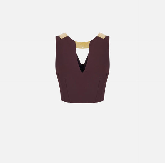 elisabetta franchi TO05061E2 top